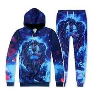 Ensemble de survêtement décontracté 2 pièces pour homme avec fermeture éclair, respirant, séchage rapide, poids moyen, 100 % polyester, idéal pour l'hiver - Product Image 3