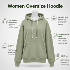 Sweat-shirt oversize moderne pour femme, silhouette ample, tissu doux et look contemporain pour un style décontracté au quotidien. - Product Image 6