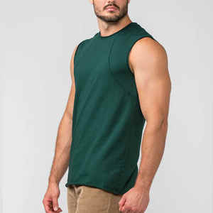 ODM hommes Street Style Hip Hop débardeur personnalisé impression graphique 100% doux coton Polyester décontracté sportif sans manches débardeurs t-shirt - Product Image 3