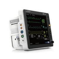 Mindray UMEC12 Vet Veterinär-Patientenmonitor 12,1 Zoll Tier-Vitalzeichenmonitor mit EKG SpO2 NIBP TEMP EtCO2