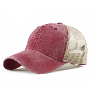 Gorras de Béisbol de Malla Ajustables de Alta Calidad, Personalizadas, Unisex para Adultos, 100% Algodón, Tela Común, Multicolores, para las Cuatro Estaciones - Product Image 4