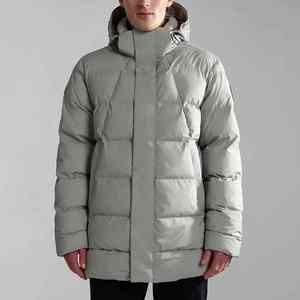 Veste d'hiver matelassée pour hommes, manteau chaud en duvet, veste isolée imperméable pour les sports de plein air et les vêtements décontractés - Product Image 2