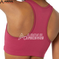 Soutien-gorge de sport sans couture pour femmes, en matière élastique douce, avec design anti-humidité, idéal pour la course à pied, le yoga, la gym et les exercices.