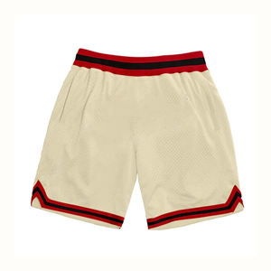 Short en maille de polyester respirant pour hommes de haute qualité Short chaud de couleur unie imprimé Street Wear Teint uni avec un style sportif - Product Image 3