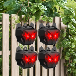 Repelente de animales con luz solar para cerdos salvajes Foxe ardilla ciervo conejo mapache Skunk gato perro impermeable al aire libre repelente de animales - Product Image 5