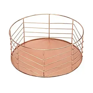 ตะกร้าลวดโลหะสีรุ้งแบบปรับแต่งได้ดีไซน์ดีสำหรับใช้ในบ้านเก็บผักผลไม้คุณภาพสูงสุดปลอดภัยสำหรับอาหาร - Product Image 2