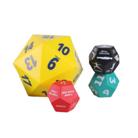 Dés géants en mousse de polyuréthane souple en mousse PU Dés de jeu en mousse souple Idéal pour l'enseignement des mathématiques Jouet pour enfants Cadeaux Jouets éducatifs