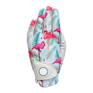 Gants de golf pour hommes et femmes fournisseur en gros OEM Logo personnalisé Cabretta cuir poignée flexible respirant léger design durable - Product Image 2