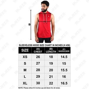 Blaze Fight Wear Ropa de gimnasio personalizada Hombres Sudaderas con capucha atléticas musculares sin mangas en blanco Ropa de entrenamiento Jersey de gran tamaño Sudaderas con capucha de gimnasio - Product Image 6