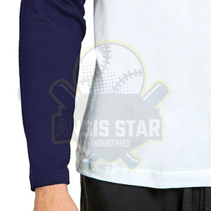 เสื้อแขนยาวสำหรับผู้ชายเสื้อยืดแขนยาวดีไซน์ใหม่ - Product Image 6