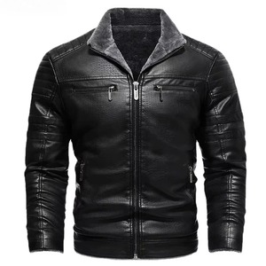 New Male Street Wear Motorcycle Leather Jackets Hat Detachable Men Hooded Leather Jackets Camouflage Casual Leather <b>Coats</b> 4XL - Product Image 5