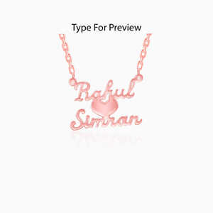 Pendentif personnalisé We Two en or blanc 14 carats plaqué rhodium diamant Moissanite Box Chain Trendy Flower Shape Christian Style - Product Image 5