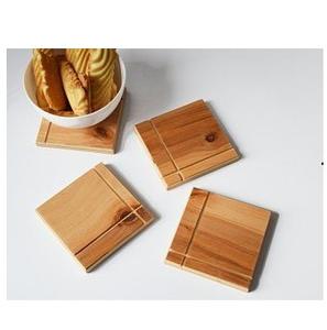 Sous-verres en bois pour la décoration de la cuisine et du salon, pour les fêtes et les événements - Product Image 5