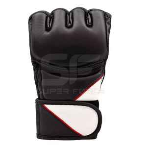 Cómodos guantes MMA con diseño de dedo abierto para artes marciales y entrenamiento físico Guantes MMA PU Premium - Product Image 2