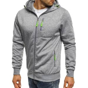 2025 nuevo estilo sudaderas con capucha para hombre sudadera de manga larga diseño de cremallera Sudadera con capucha para Hombre Ropa Deportiva chaqueta Casual - Product Image 6