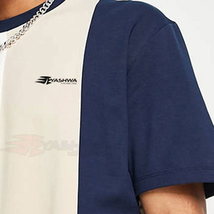Camiseta Casual Holgada y Cómoda, Transpirable, Talla Personalizada, Fabricada con Algodón y Poliéster de Alta Calidad, Secado Rápido, para Hombre, Lisa - Product Image 5