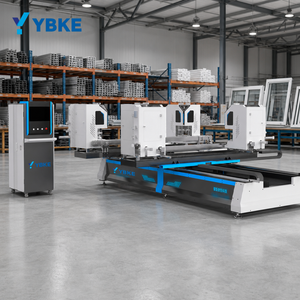 Máquina de Soldadura Automática de Aluminio de Cuatro Cabezas YBKE 380V 9.5kW para Fabricación de Ventanas - Product Image 1