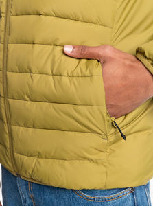 Veste matelassée à capuche pour homme, design personnalisé OEM, pour l'hiver et l'automne, veste de haute qualité en duvet, style streetwear du Pakistan - Product Image 5