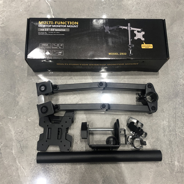 Single Arm Monitor  Mount Z011 Desktop Lifting Bracket 8Kg  Desk Mount  Monitor Arm Support 15-30 Inch Computer Flat Screen