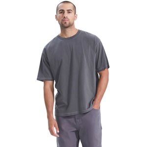 Hawk Eye Sports T-shirt imprimé personnalisé pour hommes Soft Touch Cotton Feeling Solid Color 100% Cotton Blank Sale - Product Image 5