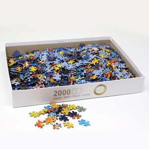 Rompecabezas de 2000 Piezas del Cuadro Café al Atardecer de Vincent Van Gogh, Artículos para Eventos - Product Image 5