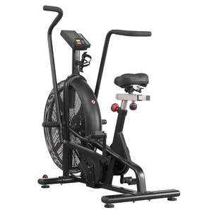 Usine de gros pour l'assaut Spinning Bike Home Gym <span class=keywords><strong>Stationnaire</strong></span> Résistance au vent Air Fitness Bike <span class=keywords><strong>avec</strong></span> écran LED Vélo d'exercice - Product Image 5
