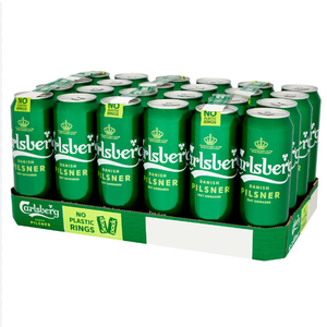 Prix d'usine pas cher, bière en canette de 330 ml, bière Lager Carlsberg - Product Image 3