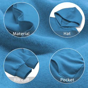 เสื้อฮู้ดลำลองแนวสตรีทโชว์ไหล่ของผู้หญิงเสื้อฮู้ดแบบถักเป็นมิตรกับสิ่งแวดล้อมระบายอากาศ - Product Image 6