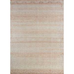 Tapis en laine noué à la main Erbe Classic Boho Gold, motif médaillon rectangulaire, pour salon ou chambre à coucher GS-1079-CS-02 - Product Image 1