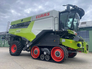 Moissonneuse-batteuse à engrenages vertes pour céréales et blé, haute productivité, multifonctionnelle, facile à utiliser, largeur de travail 300 mm, machine de 2500 kg - Product Image 5