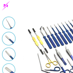 Juego de Instrumentos de Rinoplastia Blue Line, Acero Inoxidable, Fabricado con Medzora Quirúrgico, Ligero, Reutilizable y Ecológico - Product Image 2