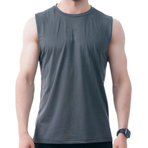 High Quality Men's Slim Fit Cotton <b>Tank</b> <b>Tops</b> OEM Custom Color Sleeveless Summer Workout Wear Sporty Knitted <b>Tank</b> <b>Top</b> - Product Image 1
