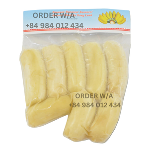 BANANA CONGELADA IQF FRESCA DULCE A GRANEL AL POR MAYOR BANANA FRESCA VIETNAM - Product Image 4