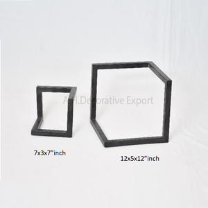 Sculpture de girafe argentée en aluminium Statue d'animal Figure décorative pour la maison Design moderne fait à la main de haute qualité paquet monobloc - Product Image 4