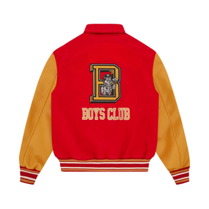 Chaqueta universitaria de béisbol americana hecha a medida Unisex, relleno de algodón de alta calidad, impermeable, temporada de invierno, bordado de talla grande - Product Image 2
