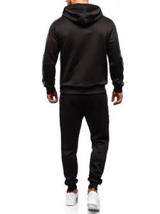 High Quality Tracksuit <b>Set</b> Hoodie <b>Joggers</b> Cotton Fleece Casual Sportswear Custom Design OEM Manufacturer Sweatsuits Tracksuits - Product Image 3