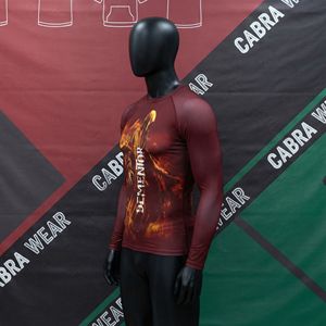 Rashguard Personalizado para BJJ No-Gi |   Camiseta de Compresión de Manga Larga Transpirable de Secado Rápido y Ecológica - Product Image 4