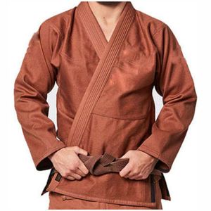 Jiu jitsu kimonokimono de jiu jitsu uniforme de karaté de couleur unie nouveau vêtement d'arts martiaux du fabricant professionnel - Product Image 4