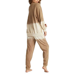 เสื้อสเวตเชิ้ตผู้หญิงแฟชั่นล่าสุด คุณภาพดีเยี่ยม สำหรับฤดูหนาว น้ำหนักเบา สไตล์ลำลอง สีทูโทน พร้อมโลโก้ด้านหน้า - Product Image 6