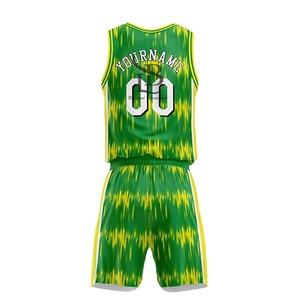 Uniforme de Baloncesto Personalizado por Sublimación, MOQ Bajo, Conjunto de Uniforme de Equipo para Adultos, Traje de Baloncesto, Camisetas y Pantalones Cortos, Uniformes de Baloncesto - Product Image 3