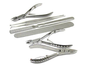 Juego básico de instrumentos de Podología de acero inoxidable, kit de herramientas para eliminar uñas de los pies, instrumentos quirúrgicos manuales para uso profesional - Product Image 6