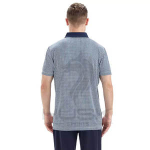 Outstanding Air Dry Summer Perform Golf Shirts Hombres Cómodo Transpirable Poliéster Polo Hombres - Product Image 3