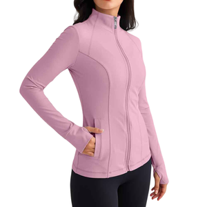 2025 nouveau Style veste de survêtement 2025 Polyester Spandex respirant élégant Look vestes de survêtement pour les femmes - Product Image 4