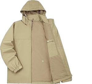 Veste coupe-vent légère pour homme - Respirante et imperméable avec capuche pour les activités de plein air et les tenues décontractées - Product Image 1