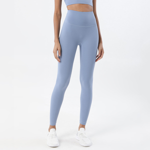 Top Trending 2024 nuevo diseño de alta calidad personalizado Fitness cintura entrenador pantalones entrenamiento mallas gimnasio Scrunch Butt Yoga mujeres Legging - Product Image 1
