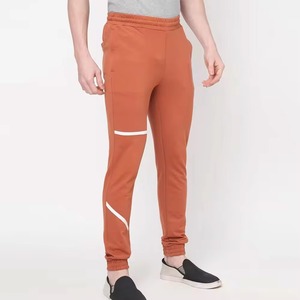 Pantalons unis pour hommes, joggings et pantalons de sport en coton à logo, style décontracté, pantalons en toile teintée - Product Image 5