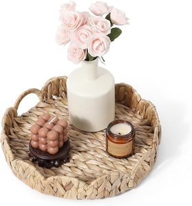 Bandeja de servicio de epoxi de madera maciza Natural grande personalizada estilo rústico ovalado Sushi fruta postre café almacenamiento decorativo hecho de melamina - Product Image 6