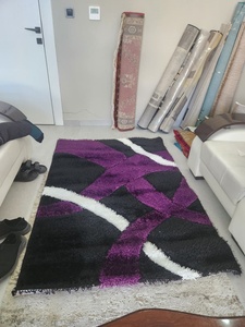 Alfombra Adiva de Pelo Largo de Cachemira, Diseño 3D, Extra Gruesa, con Base de Espuma Acolchada, de Turquía, para Hogar y Hotel - Product Image 2