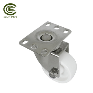 3 Inch SS Casters Wheels Top <b>Swivel</b> <b>Plate</b> PA Wheel Stainless Steel Castor - Product Image 3