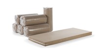 Mousse à mémoire de forme Gel Matelas Massage Orthopédique Fabricant Tissu Tricoté Visco Mousse Pad